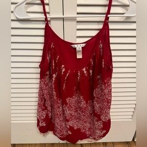 Cabi Style #162 Red Heart Of Township Tank Top Size medium